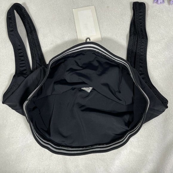 NWT Solid & Striped Kayla Black Bikini Top Small - Picture 9 of 9